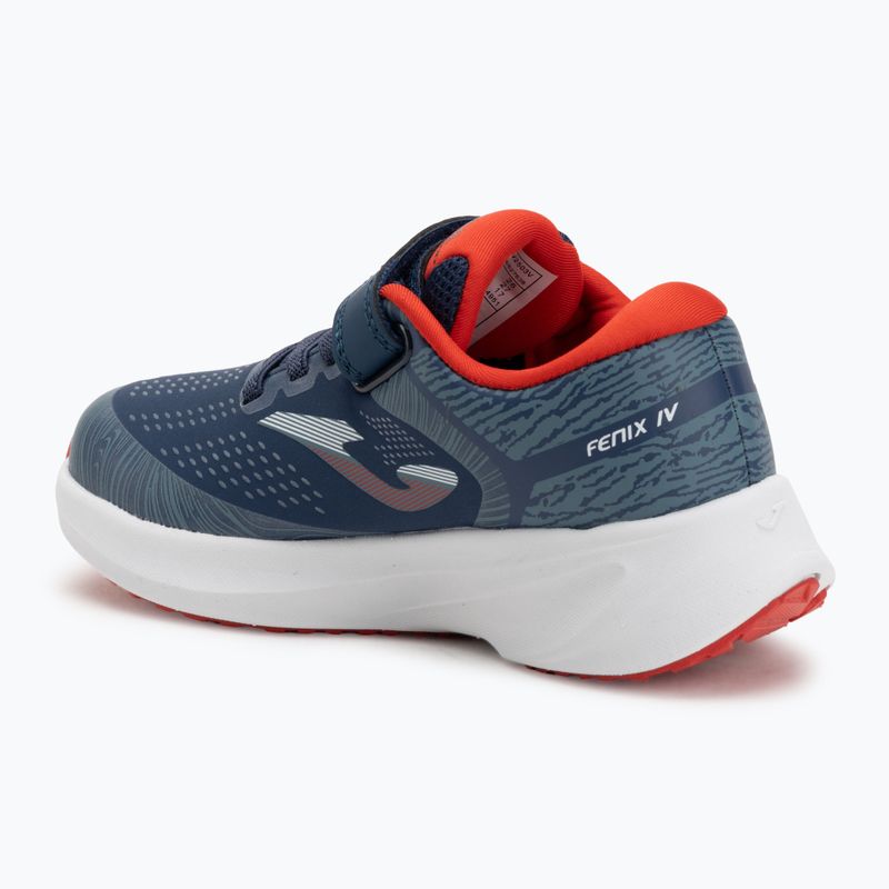 Scarpe da corsa per bambini Joma Fenix blu navy/rosso 3