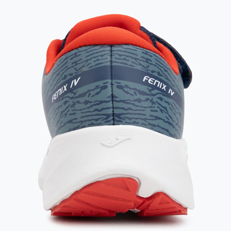 Scarpe da corsa per bambini Joma Fenix blu navy/rosso 6