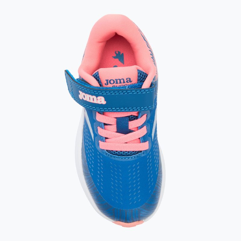 Scarpe da corsa per bambini Joma Fenix blu navy/rosa 5