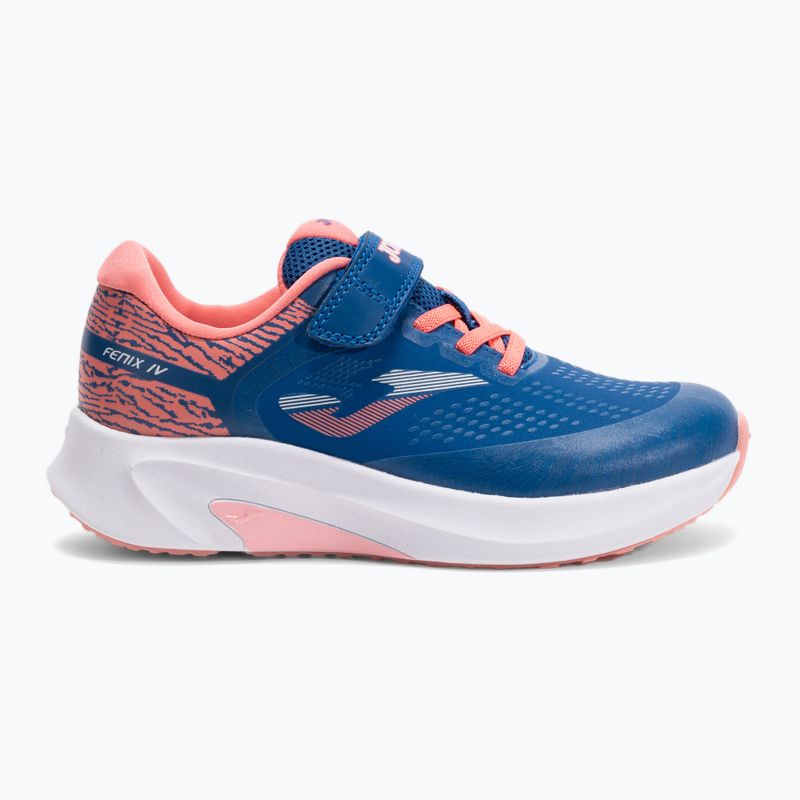 Scarpe da corsa per bambini Joma Fenix blu navy/rosa 8