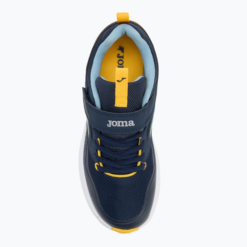Scarpe da bambino Joma Ferro Jr blu navy/arancione 5