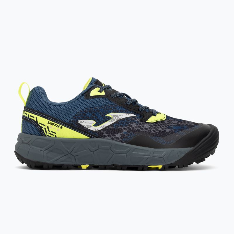 Scarpe da corsa per bambini Joma Sima Jr grey/yellow 2