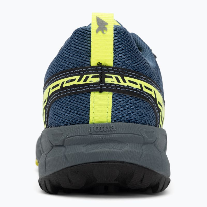 Scarpe da corsa per bambini Joma Sima Jr grey/yellow 6