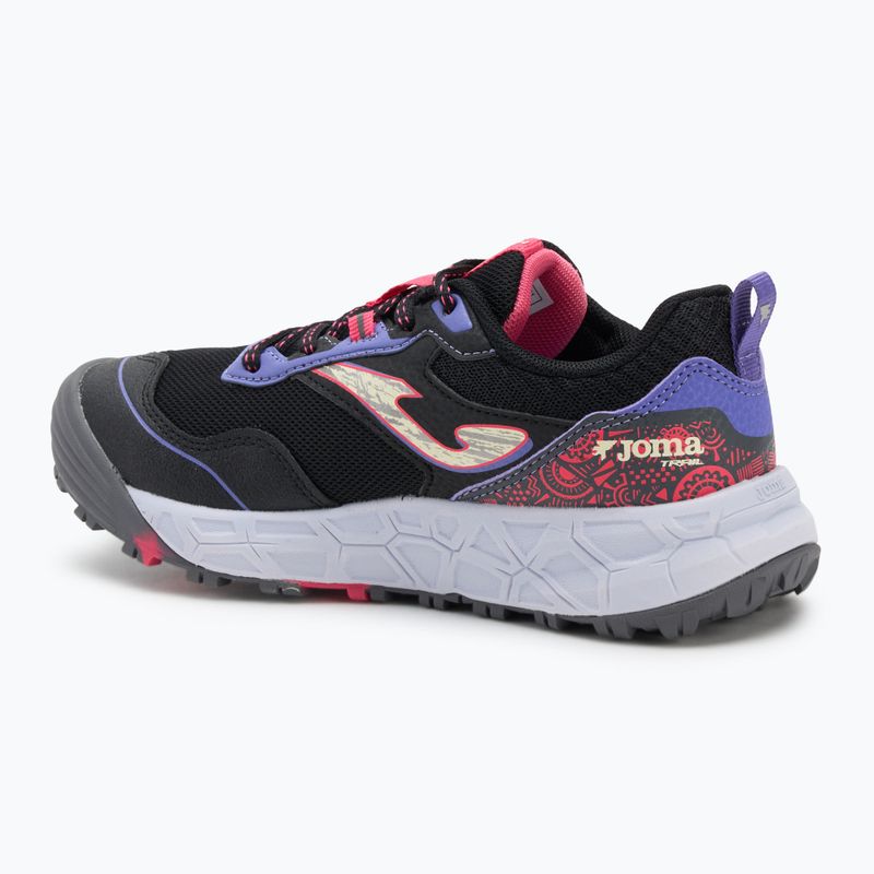 Scarpe da corsa per bambini Joma Kubor nero/viola 3