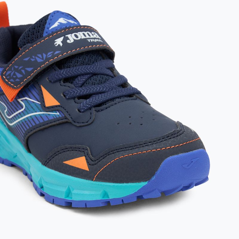 Scarpe da corsa Joma Tundra Jr per bambini blu navy/arancio 7