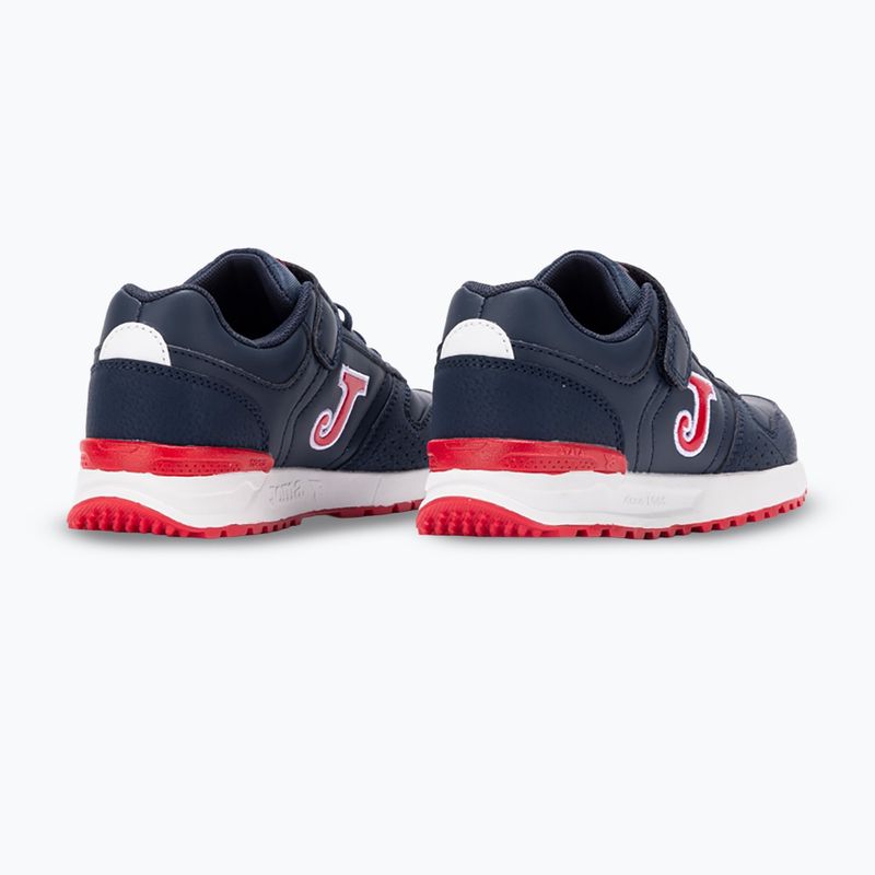 Scarpe da bambino Joma Tornado blu navy/rosso 10