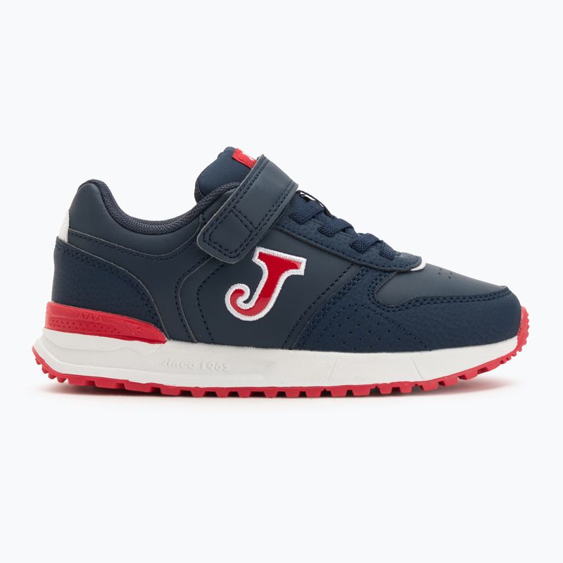 Scarpe da bambino Joma Tornado blu navy/rosso 2