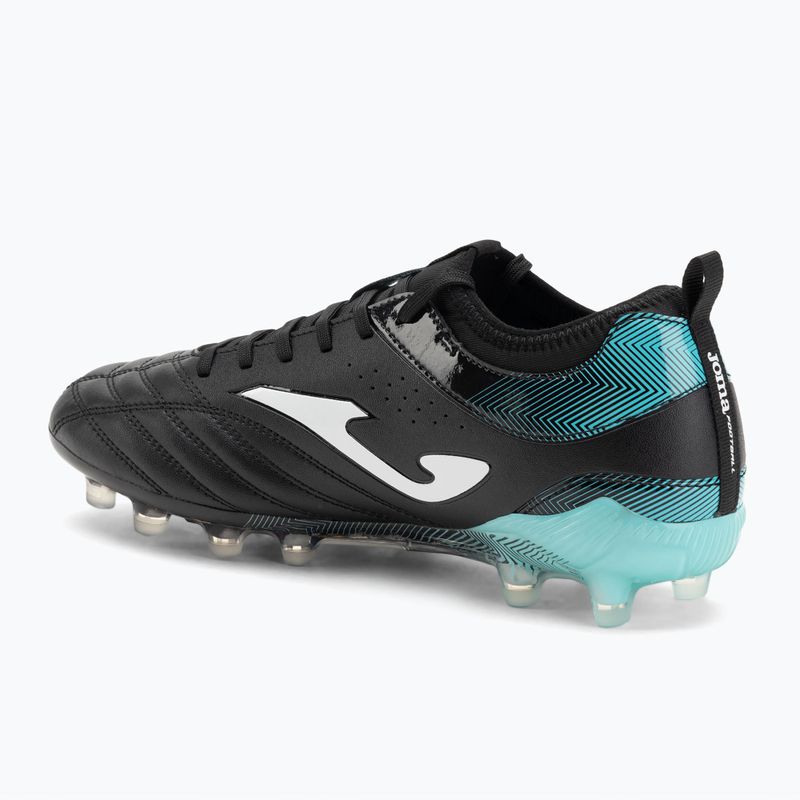Scarpe da calcio Joma Numero-10 FG da uomo nero/turchese 3