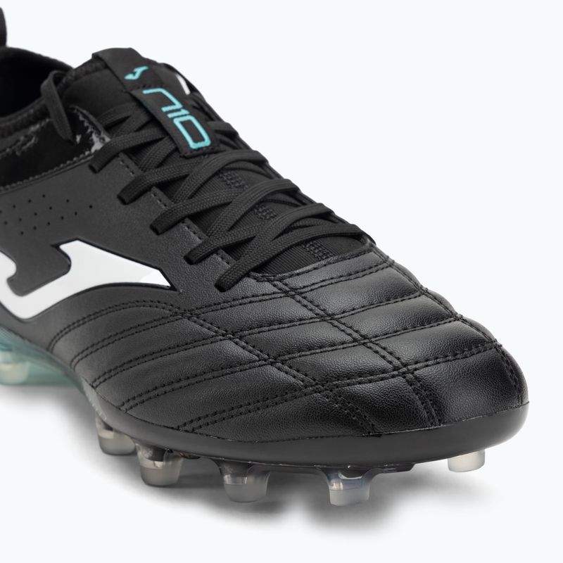 Scarpe da calcio Joma Numero-10 FG da uomo nero/turchese 7