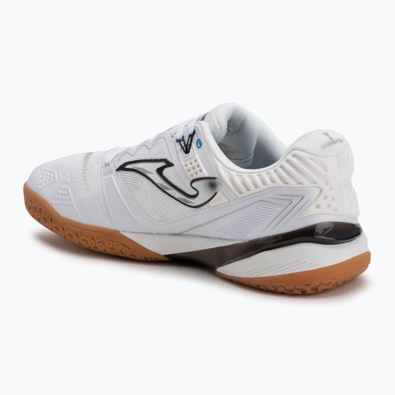 Scarpe da badminton da uomo Joma Netrush bianco 3