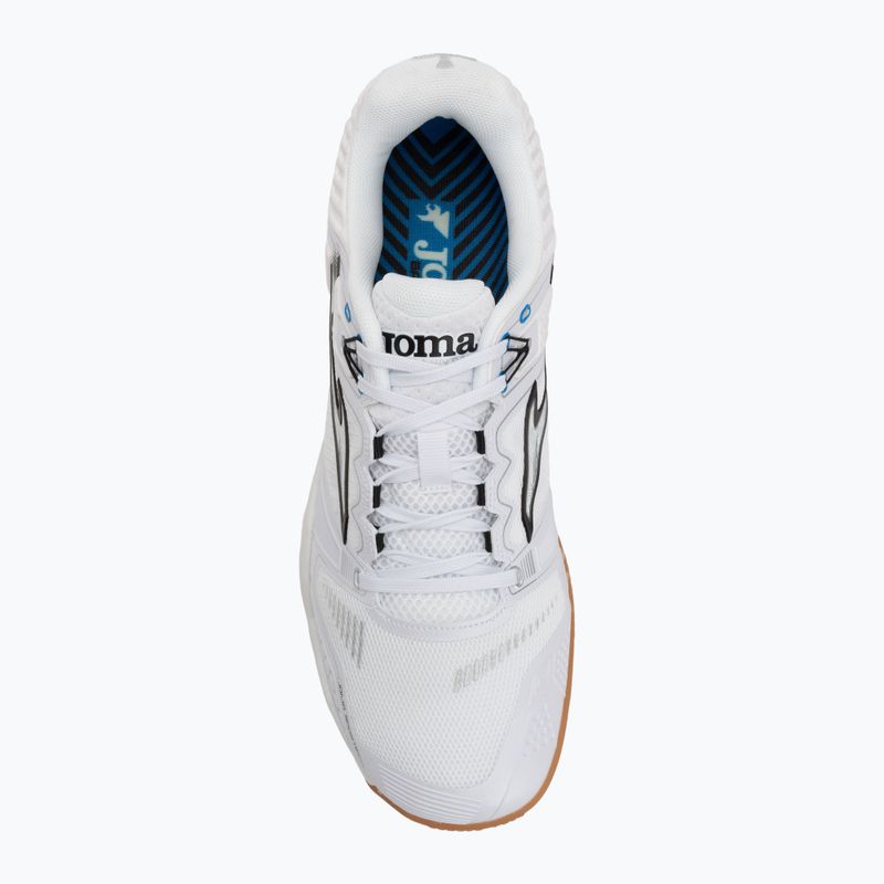 Scarpe da badminton da uomo Joma Netrush bianco 5