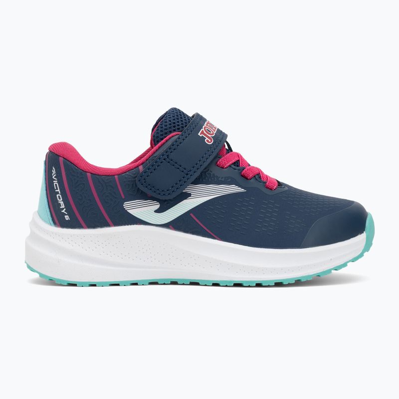 Scarpe da corsa Joma Victory Jr per bambini blu navy/fucsia 2
