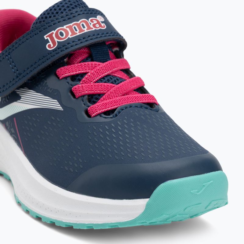 Scarpe da corsa Joma Victory Jr per bambini blu navy/fucsia 7