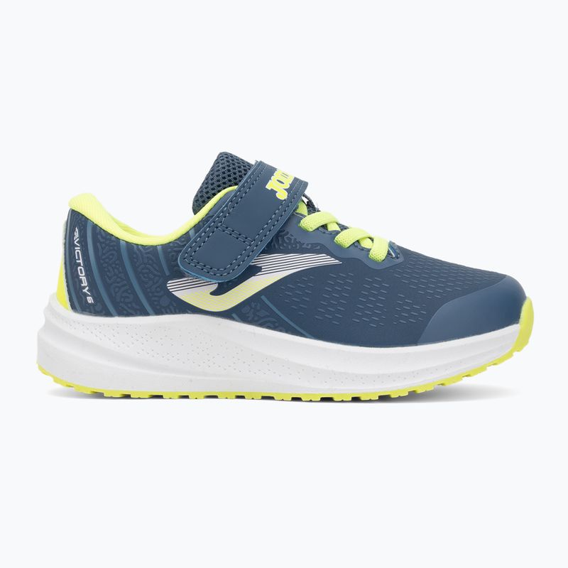 Scarpe da corsa Joma Victory Jr per bambini blu navy / giallo 2