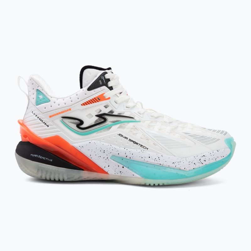Scarpe da basket da uomo Joma Lithium bianco 2