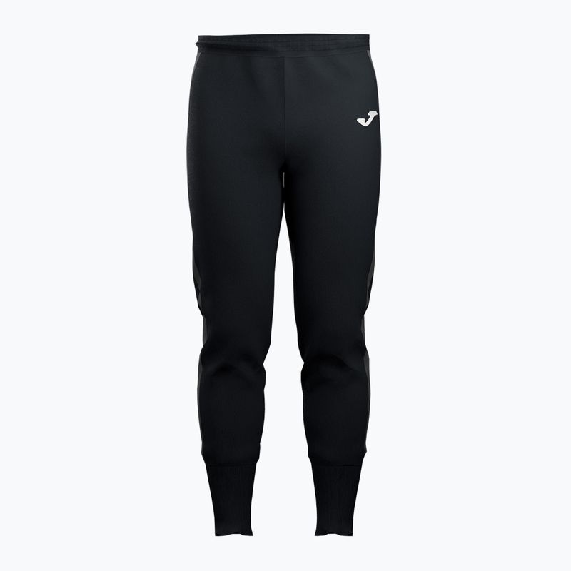 Pantaloni da tennis Joma Challenge da uomo nero/grigio scuro