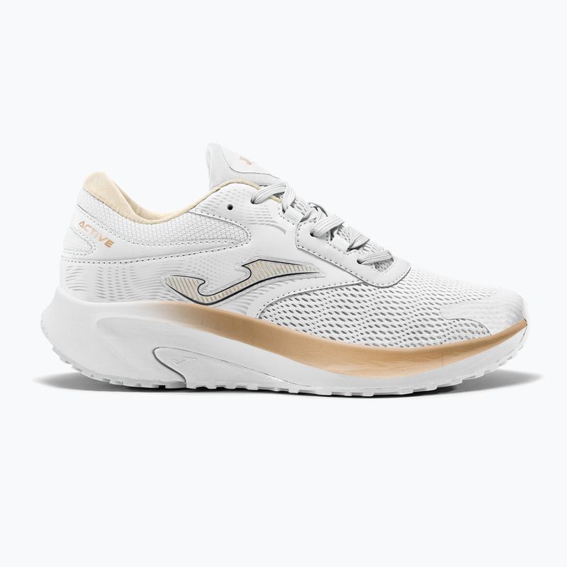 Scarpe da corsa da donna Joma Active Lady bianco/oro 8