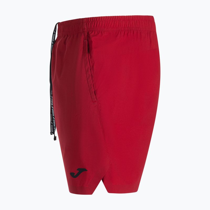 Pantaloncini da tennis da uomo Joma Challenge Bermuda burgundy 5