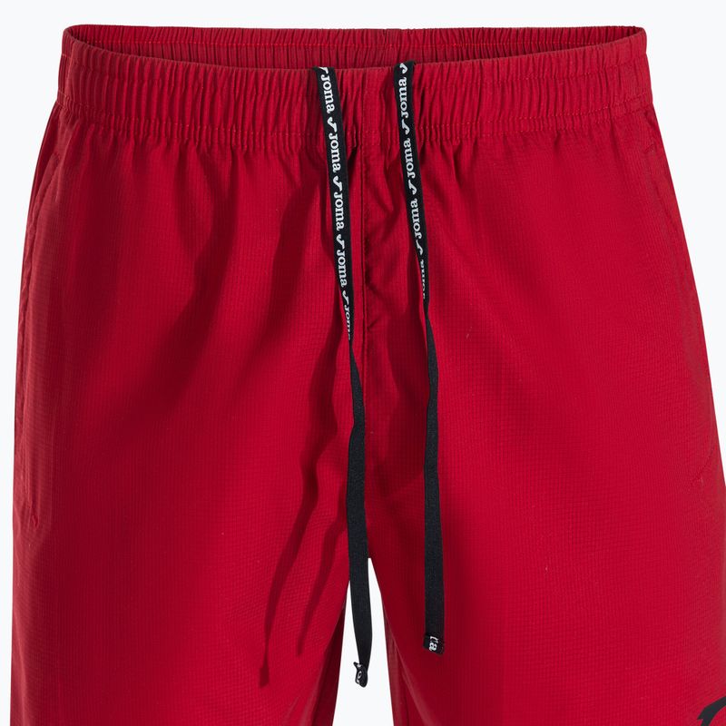Pantaloncini da tennis da uomo Joma Challenge Bermuda burgundy 6