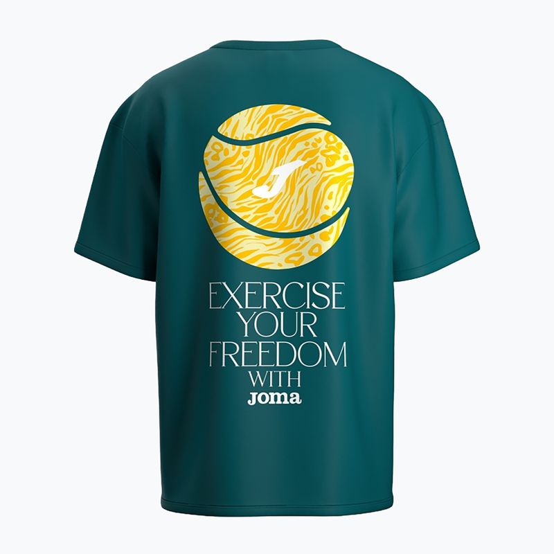 Maglietta da tennis da uomo Joma Challenge 104626.346 royal blue 2