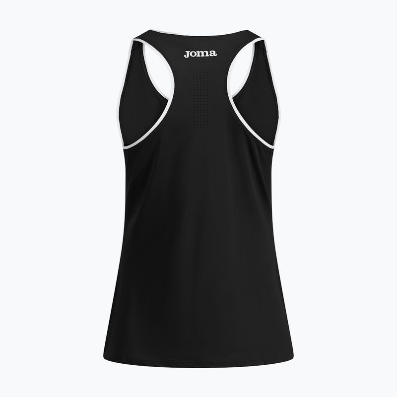 Maglietta da tennis da donna Joma Torneo Tank Top W black 2