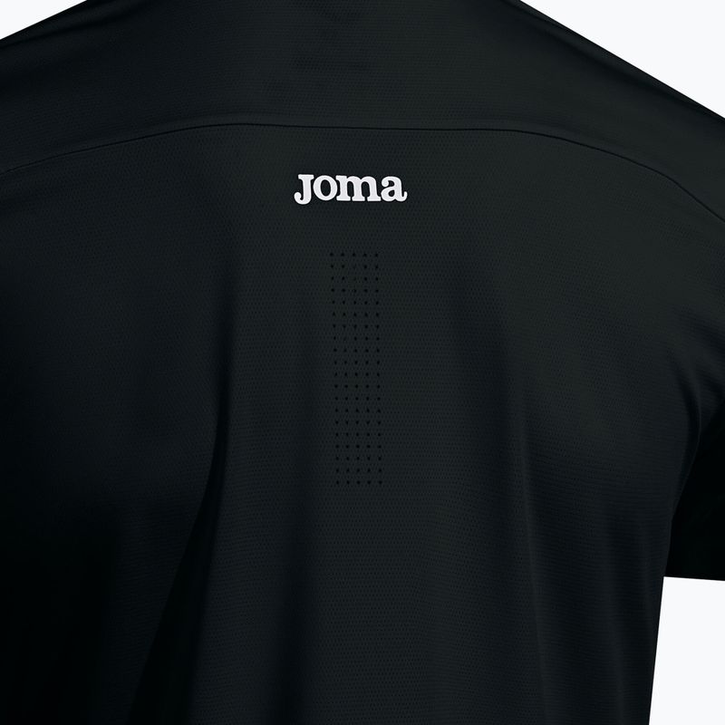 Maglietta da tennis da uomo Joma Torneo black 5