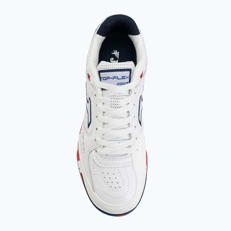 Scarpe da calcio da uomo Joma Top Flex Rebound IN 2602 white 5