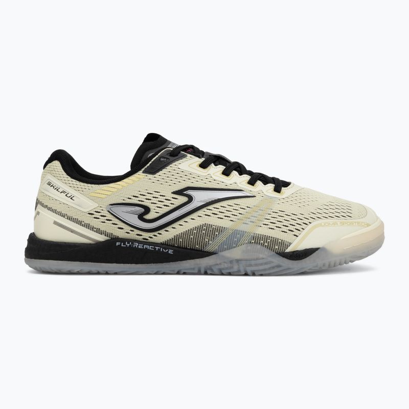 Scarpe da calcio uomo Joma Skilful IN yellow 2