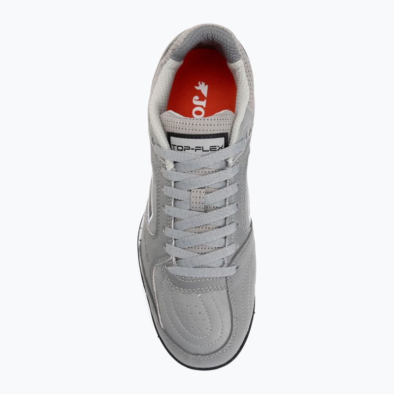 Scarpe da calcio da uomo Joma Top Flex 2612 TF light grey 5