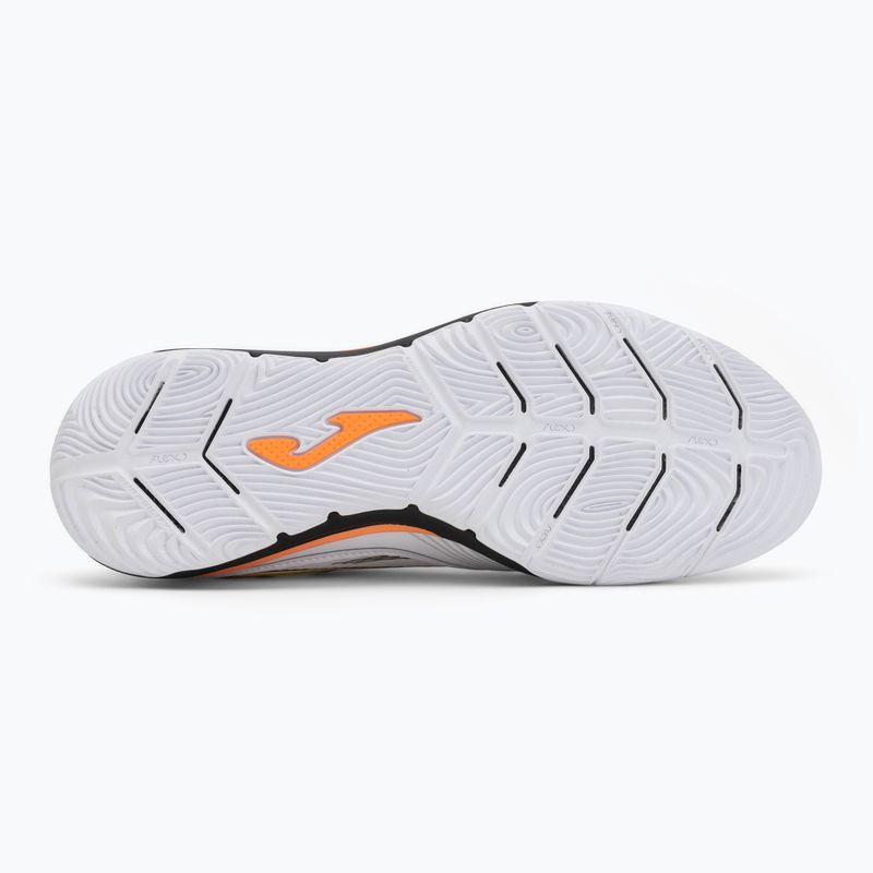 Scarpe da calcio da uomo Joma League 5 IN white 4
