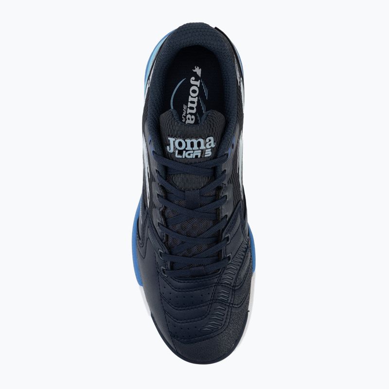 Scarpe da calcio da uomo Joma League 5 IN navy/blue 5