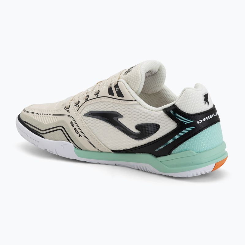 Scarpe da calcio da uomo Joma Dribbling IN 2625 beige 3