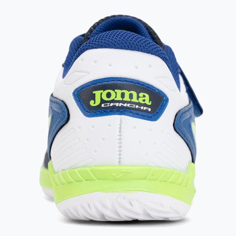 Scarpe da calcio per bambini Joma Cancha Jr IN navy/blue 6