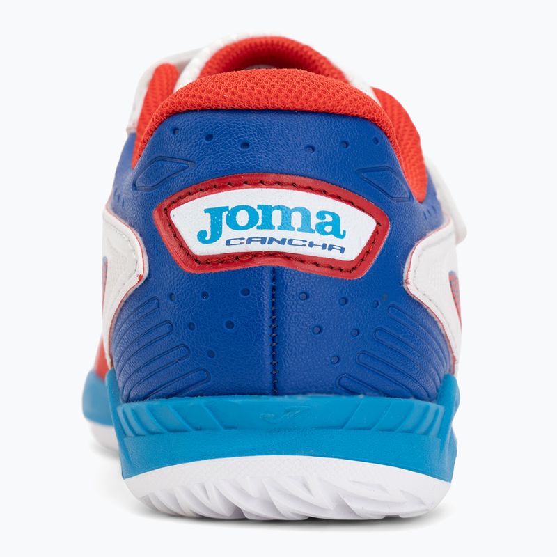 Scarpe da calcio per bambini Joma Cancha Jr IN red 6