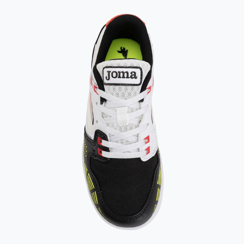 Scarpe da calcio per bambini Joma Sala Max Jr IN white/black 5