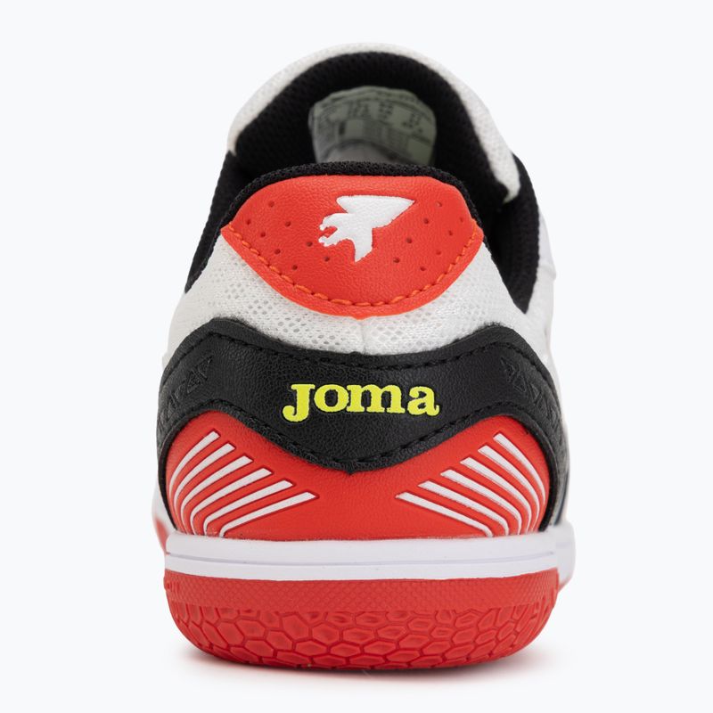 Scarpe da calcio per bambini Joma Sala Max Jr IN white/black 6