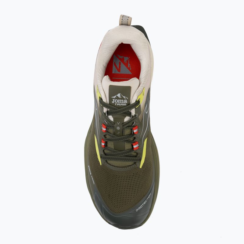Scarpe da running da uomo Joma Sierra khaki 5
