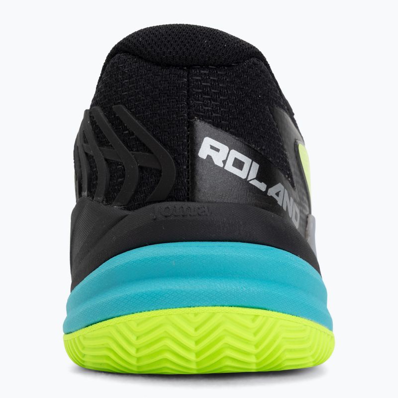 Scarpe da tennis da uomo Joma Roland C black/fluor yellow 6