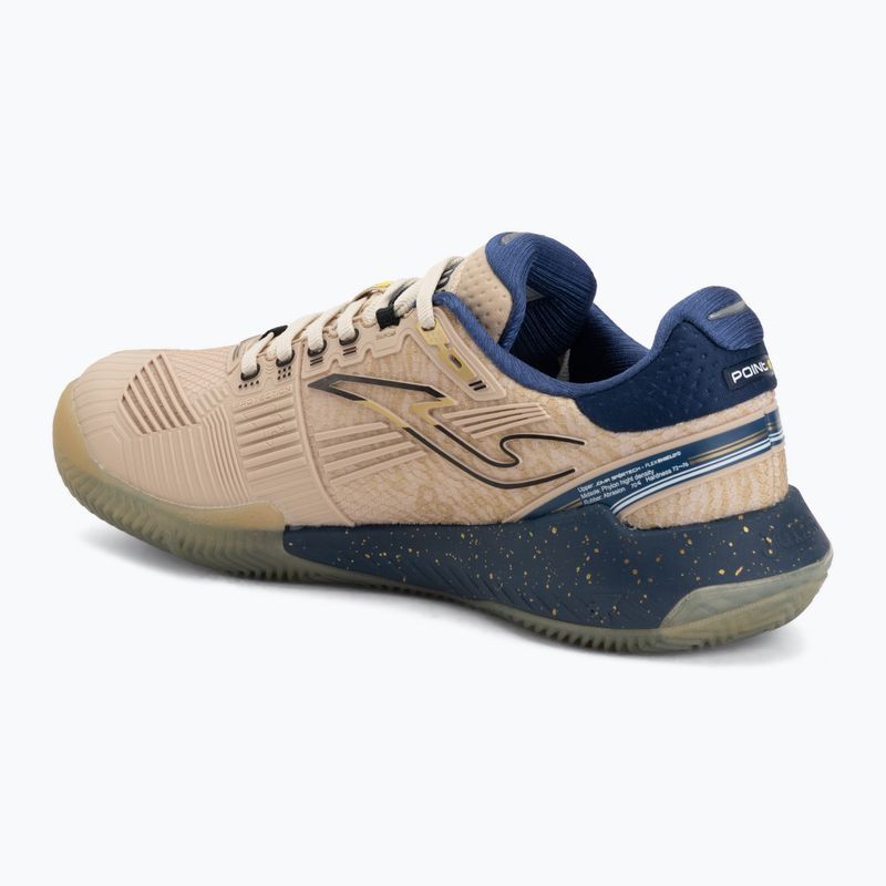 Scarpe da tennis da uomo Joma Point C beige 3