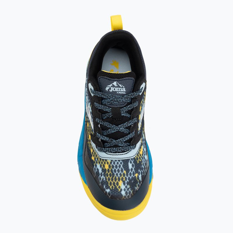 Scarpe da corsa per bambini Joma Sima Jr navy/blue/yellow 5