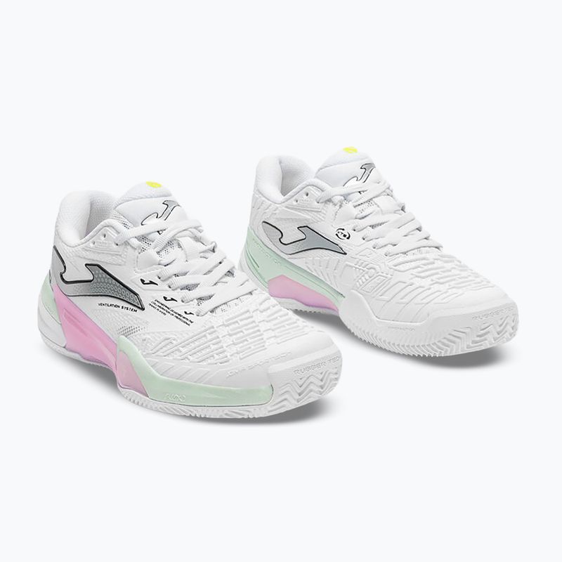 Scarpe da tennis da donna Joma Roland Lady AC white/pink 2