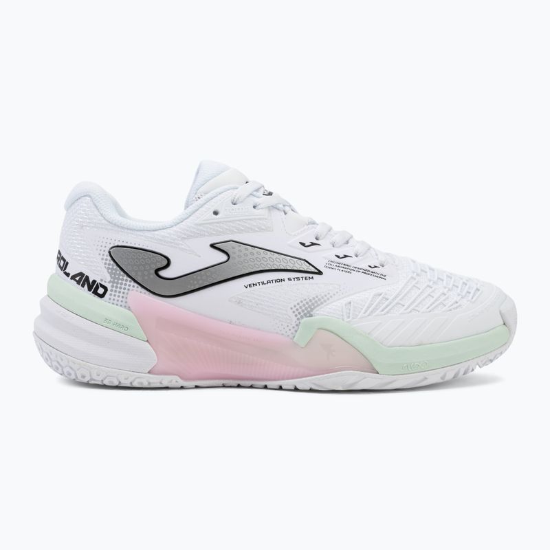 Scarpe da tennis da donna Joma Roland Lady AC white/pink 2