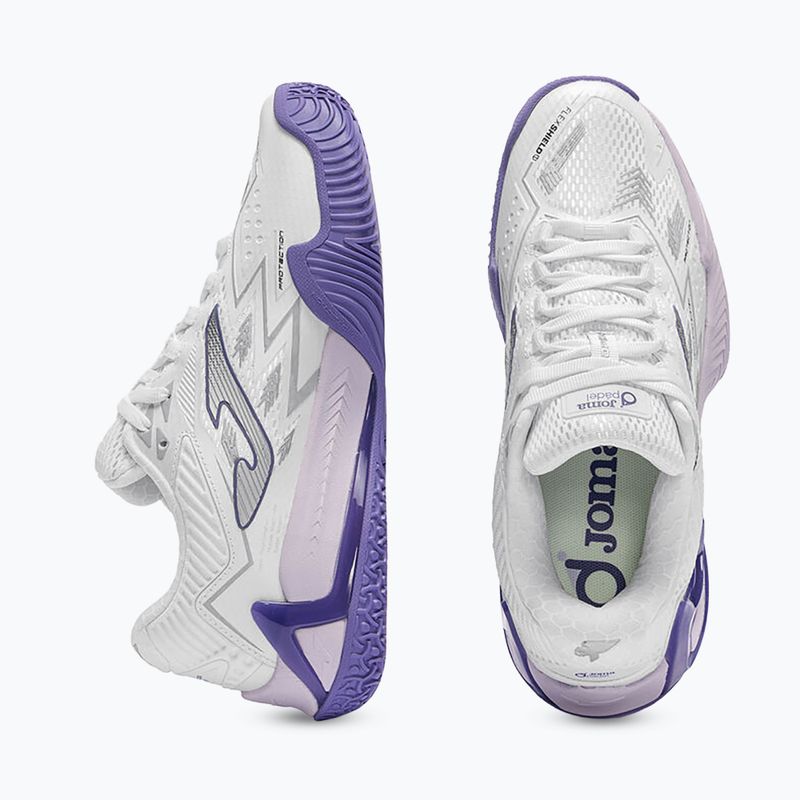 Scarpe da padel da donna Joma Open Lady OM white 4