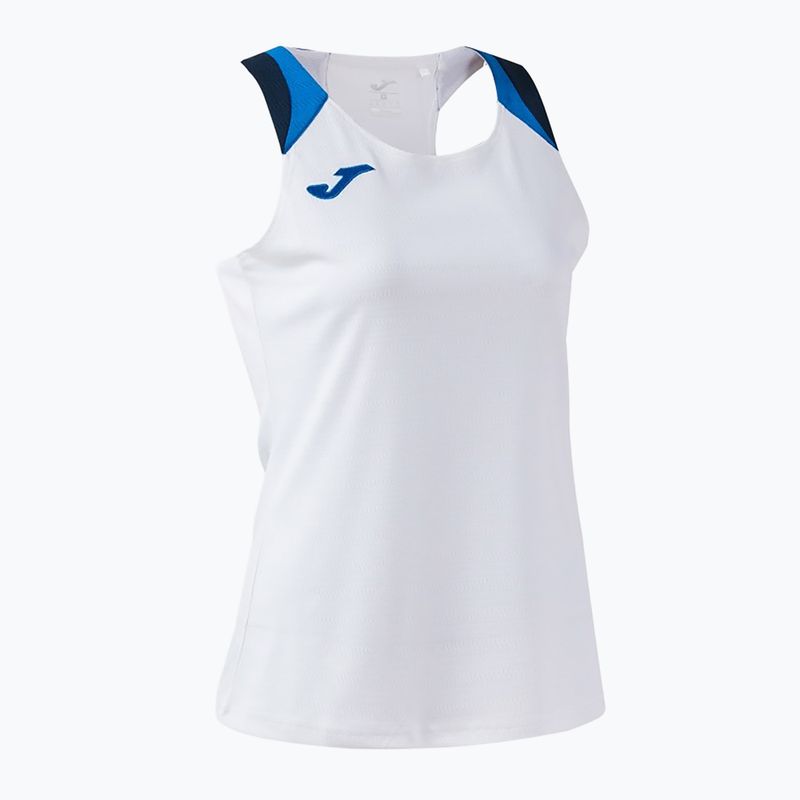Maglietta da tennis da donna Joma Terra Tank Top white/royal 3