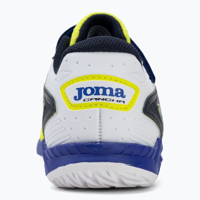 Scarpe da calcio per bambini Joma Cancha Jr IN fluor yellow 6