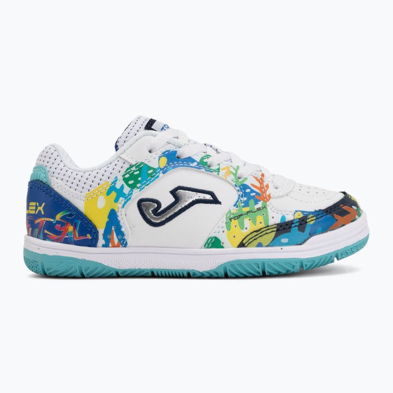 Scarpe da calcio bambino Joma Top Flex Jr IN white 2