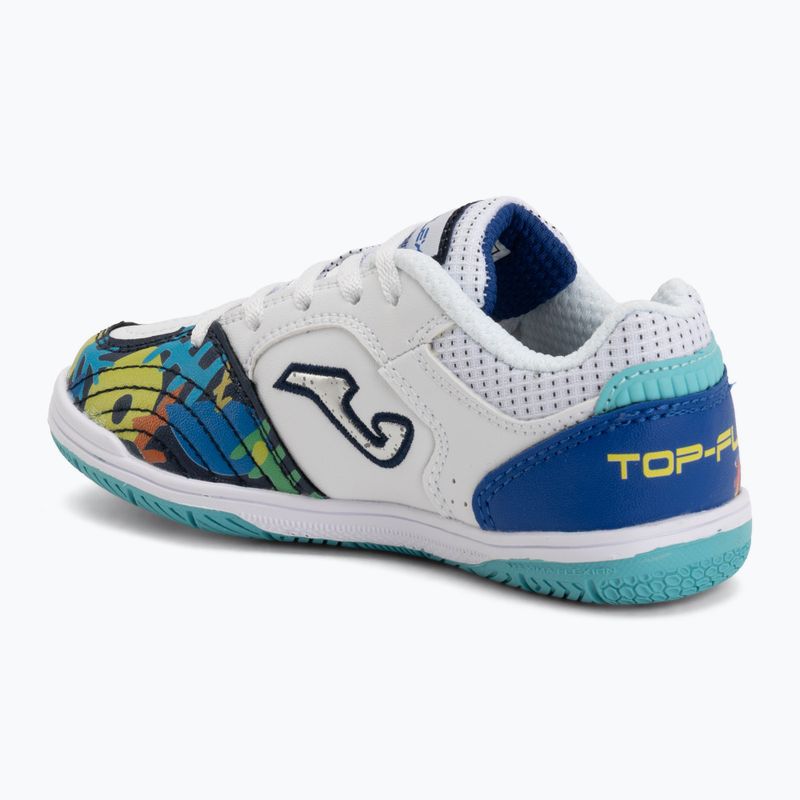 Scarpe da calcio bambino Joma Top Flex Jr IN white 3