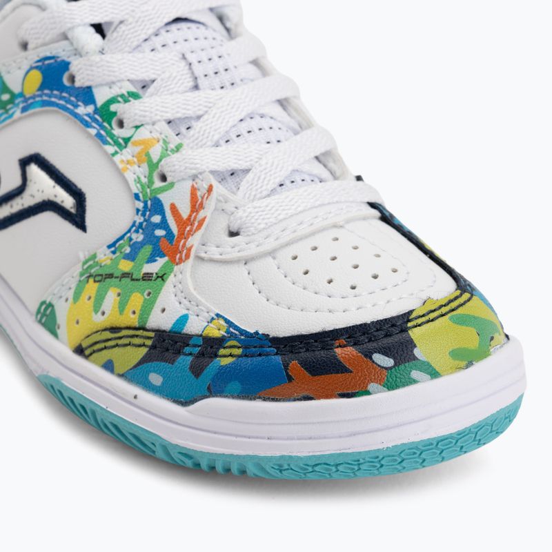 Scarpe da calcio bambino Joma Top Flex Jr IN white 7