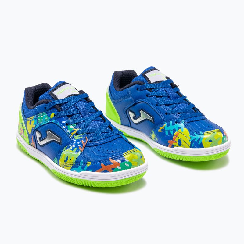 Scarpe da calcio bambino Joma Top Flex Jr IN royal blue 2