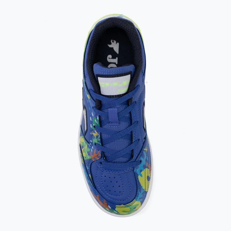 Scarpe da calcio bambino Joma Top Flex Jr IN royal blue 5